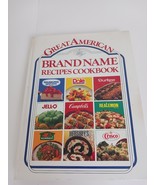VINTAGE GREAT AMERICAN BRAND NAMES RECIPES COOKBOOK ,1989 - $267.20 MXN