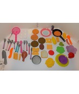 Huge Pretend Play food dishes forks Lot 51 Plus Items - $83.20 CAD
