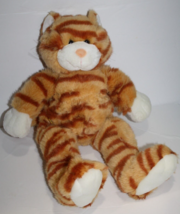 Build A Bear Kitten Cat Orange Tabby 17&quot; Plush Stuffed Animal Soft Toy BAB 1997 - £11.67 GBP