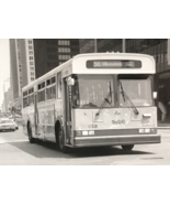 1984 Chicago Transit Authority CTA Bus #1606 Route 56 Milwaukee B&amp;W Phot... - £7.50 GBP