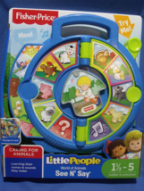 Toys Fisher Price New Little People World of Animals See N Say - £12.74 GBP