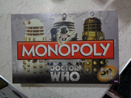 Monopoly DOCTOR WHO 50th Anniversary Collector&#39;s Edition 2012 NEW Sealed. - £46.28 GBP