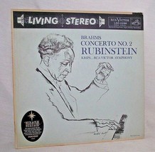 Brahms Concerto No 2 Rubinstein Krips LP Vinyl Record 33 RCA Victor Symphony  - £18.00 GBP