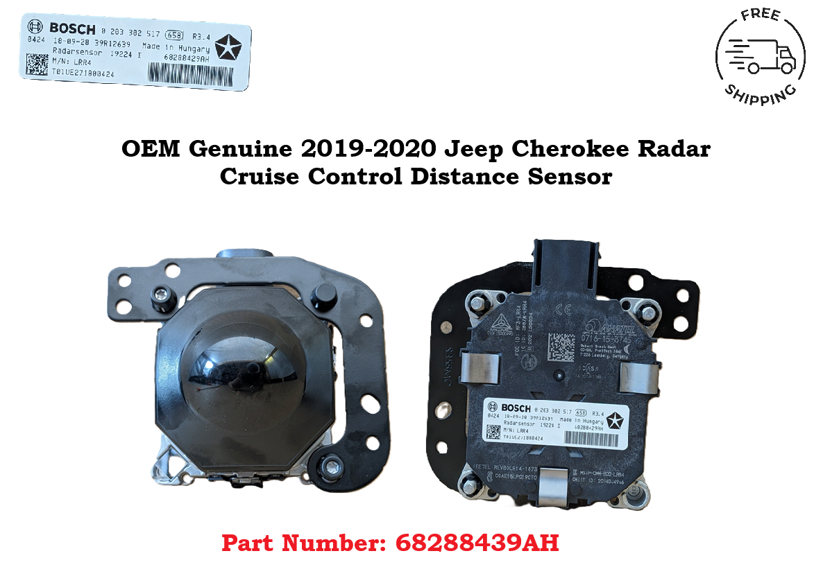 2019-2022 Jeep Cherokee Radar Adaptive Cruise Control Distance Sensor 68... - $311.85