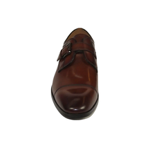 Men's Dress Shoes STEVE MADDEN Soft Leather upper Buckle Strap COVET Cognac image 3