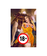 Erotic H Poster: Belle &amp; Beast - $25.00+