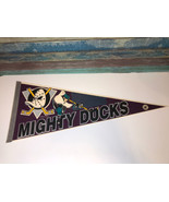 Mighty Ducks of Anaheim Full Size Pennant 1993 VINTAGE NHL Original Logo... - $11.99