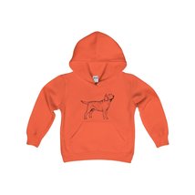 Labrador Retriever Boys Hoodies, Kids Heavy Blend Hooded Sweatshirt - £23.59 GBP