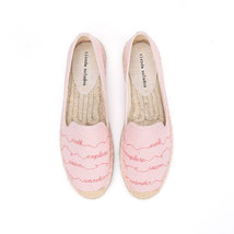 Casual Round Toe Hemp Sapatos Zapatillas Mujer Tienda Soludos Womens Shoes Size  - £41.34 GBP