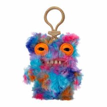 Fuggler Plush Clip-On Keyring Mr Buttons - Funny Ugly Monster Plush Doll  - $16.82