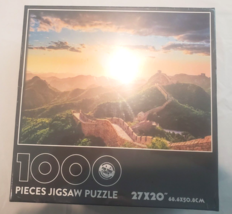 Great Wall of China 1000 Pieces Jigsaw Puzzle 27&quot; x 20&quot; For Age 10+ Brand New - £15.88 GBP