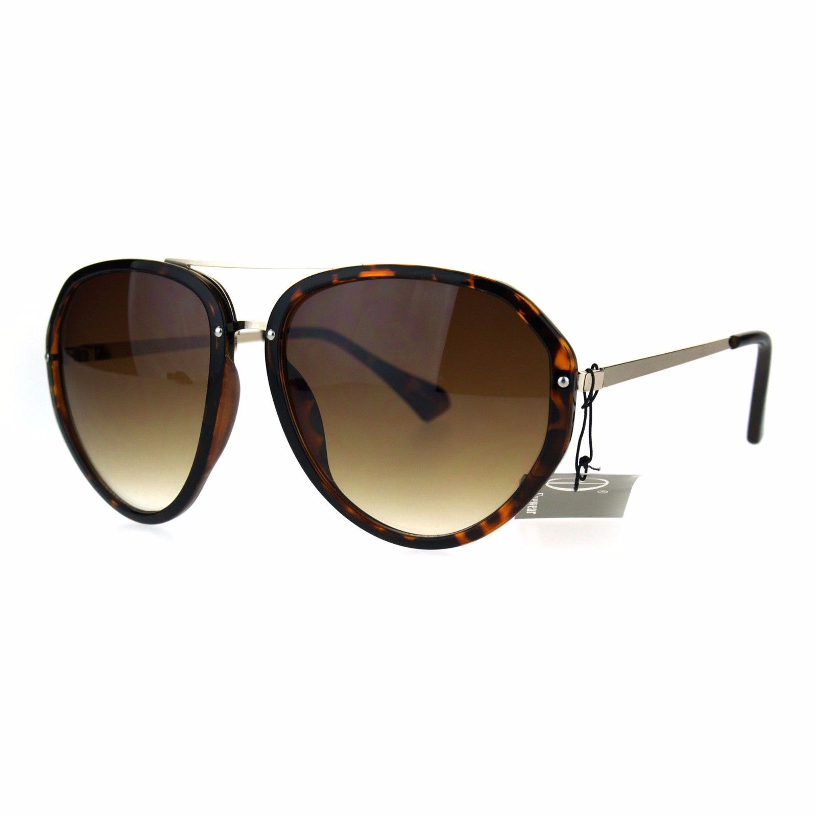 Retro Fashion Aviator Sunglasses Womens Designer Style Shades UV 400 - £8.65 GBP