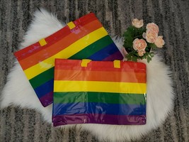IKEA Kvanting Rainbow Pride LGBTQ Large Bag Shopping NEW Limited Edition X 2 - £19.80 GBP