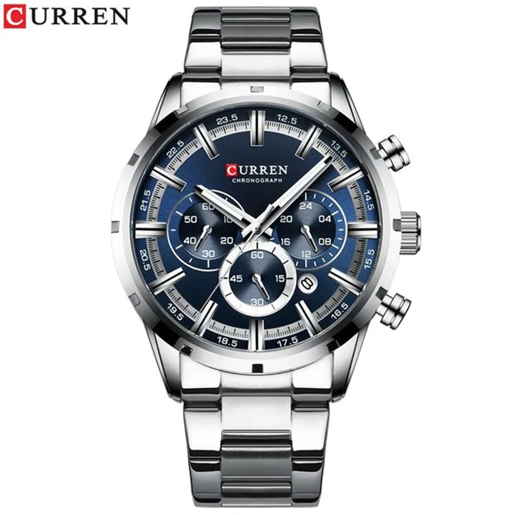 Zeetech Reloj Relogio Top Quality Business CURREN 8355 Quartz Wrist Watc... - $47.13 CAD