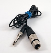 Microphone/Audio Cable 6&#39; (FT) Male To Genuine Female Neutrik 3 Pin Conn... - £19.94 GBP