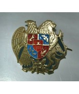 ARMENIAN MILITARY COCKADE COAT OF ARMS - $354.55 MXN