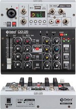 D Debra Professional Audio Mixer Dg-05, A 5-Channel Sound Board Mixing C... - £51.16 GBP