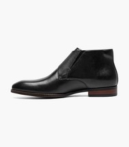 Stacy Adams Kaius Plain Toe Double Monk Strap Boot Black 25733-001 image 6