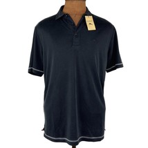 Tommy Bahama Black Polo Shirt Medium NWT TB219388T 023 - £36.30 GBP