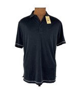 Tommy Bahama Black Polo Shirt Medium NWT TB219388T 023 - £36.20 GBP