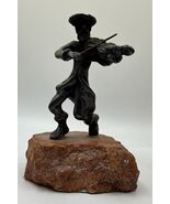Vintage Fiddler Sterling Silver 925 Figure Mini Figurine Judaica 4” Yosl... - €29,99 EUR