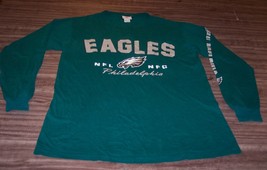 REETRO PHILADELPHIA EAGLES NFL FOOTBALL Long Sleeve T-Shirt MENS MEDIUM - $24.74