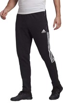 Adidas GM7336 Men&#39;s Regular Fit Tiro21 Black Soccer Sweatpants Size-3XL NEW - £38.50 GBP