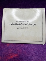 Franklin Mint Presidential Sterling Coin Set - $60.00
