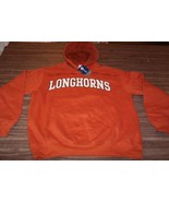 UNIVERSITY OF TEXAS LONGHORNS HOODED SWEATSHIRTMENS MEDIUM NEW w/ TAG NCAA - $931.76 MXN