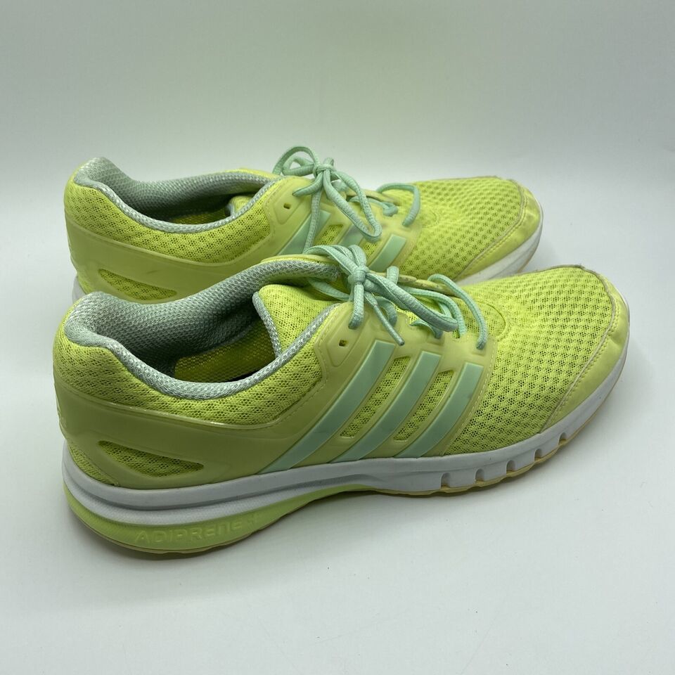 Primary image for Adidas AdiPrene AdiWear Mens Running Shoes Yellow Green logo Size 12 US
