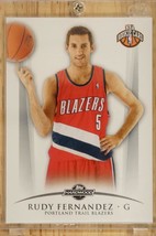 2008-09 Topps Hardwood RUDY FERNANDEZ 1644/2009 Rookie RC #125 Trail Blazers - £4.42 GBP