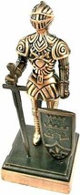 Knight with Shield Die Cast Metal Collectible Pencil Sharpener - £6.26 GBP