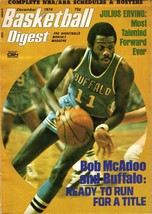 VINTAGE Dec 1974 Basketball Digest Magazine Bob McAdoo - £15.48 GBP