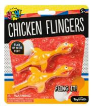 Chicken Flingers! - Soars Up To 30 Feet! - Two Per Package! - £3.96 GBP