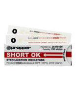 Propper OK Sterilization Indicator Strips Steam 4 Inch 50/Box MPN: 26410100 - €51,45 EUR