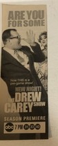 Drew Carey Show Tv Guide Vintage Print Ad Tpa8 - £4.57 GBP