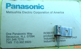 1-5 NOS Panasonic Clip HS 2SA752 SS Transistor - $4.70