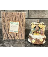 Enesco Moose Creek Crossing “Nature Calls” 1995 Musical Moose Outhouse #... - $32.71