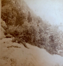 Buttermilk Falls West Point New York NY G W Woodward Stereoview Photo - £6.97 GBP