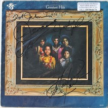 Jackson Five - Greatest Hits Signed Album X4 - Jermaine, Tito, Jackie, Marlon w/ - £227.41 GBP