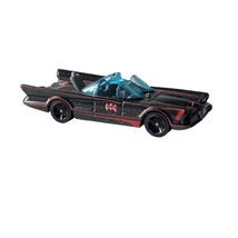 Mattel Hot Wheels 66 Batmobile 6/10 Diecast Car Faster Than Ever DC Comics Black - $9.87