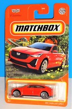 Matchbox 2022 Mbx Highway #72 2021 Cadillac CT5-V Red New Casting - $3.96
