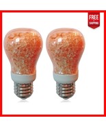 2-Pack A19 7W Dimmable Himalayan Salt LED Bulbs for Cozy Indoor Lighting - $711.33 MXN