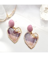 Pink Sweet Resin Earrings - £15.80 GBP