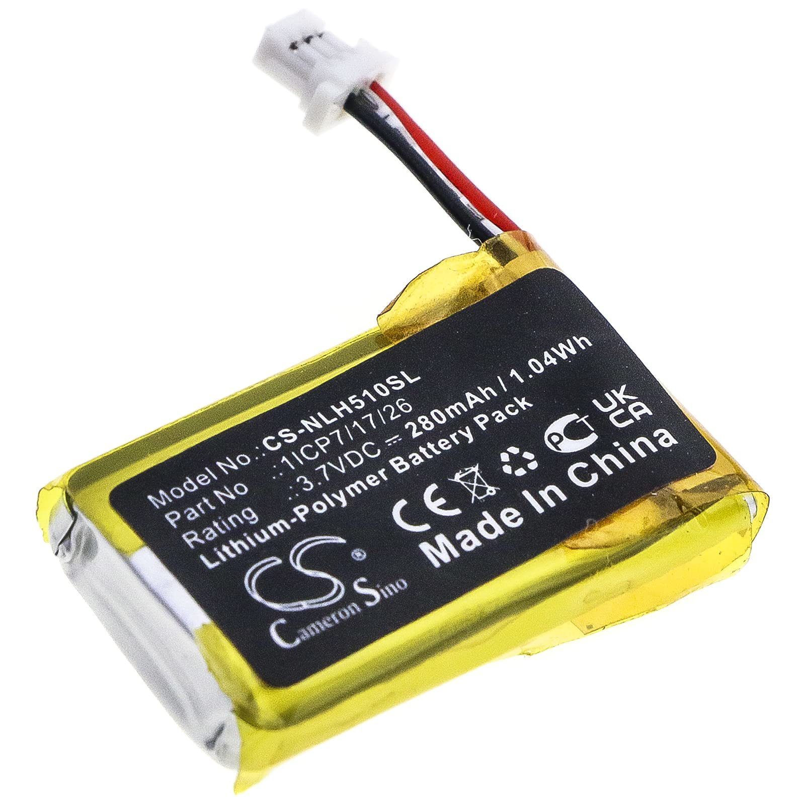 Cameron Sino New 280mAh Replacement Battery for Nest C1241290, Hello, NC... - $14.69