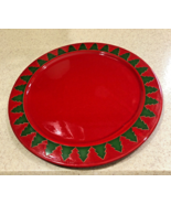 Waechtersbach Tiny Christmas Tree Pattern 12&quot; Chop Plate Made in Germany - £24.10 GBP