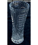 Very Pretty Pressed Glass Vase, VERY GOOD CONDITION - $6.72 CAD