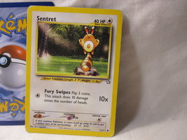 2000 Pokemon Card #71/111: Sentret, Neo Genesis - $3.00