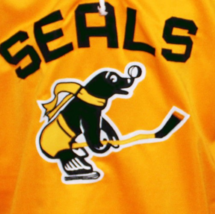 Any Name Number San Francisco Seals Retro Hockey Jersey New Yellow Any Size image 4
