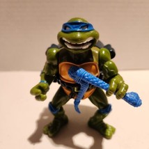 Vintage 1991 Talking Leo Talkin Leonardo City Sewer Ninja Turtles Tmnt - £9.30 GBP